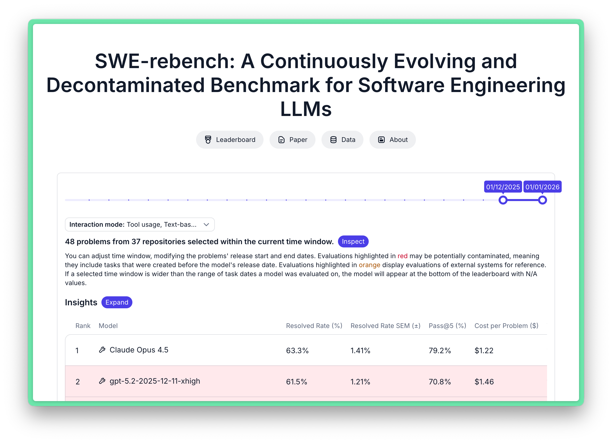 SWE-reBench: https://swe-rebench.com/